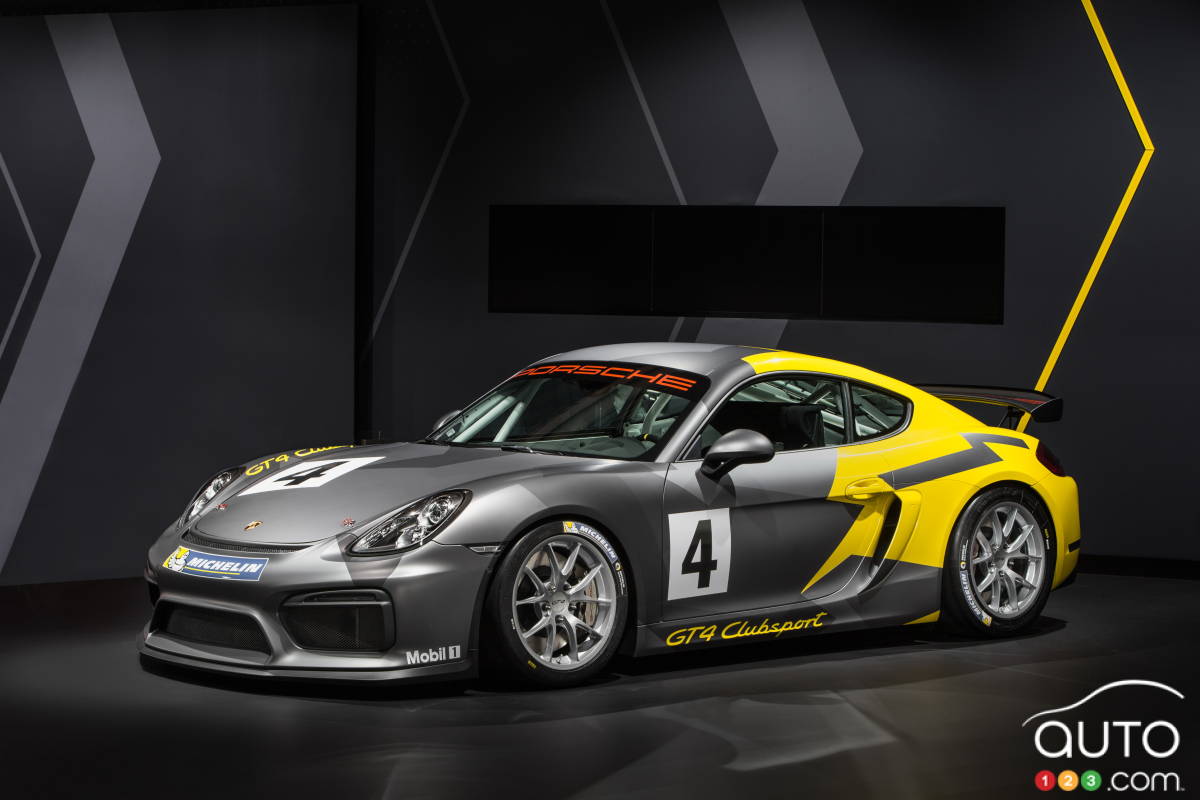 Los Angeles 2015: voici la nouvelle Porsche Cayman GT4 Clubsport